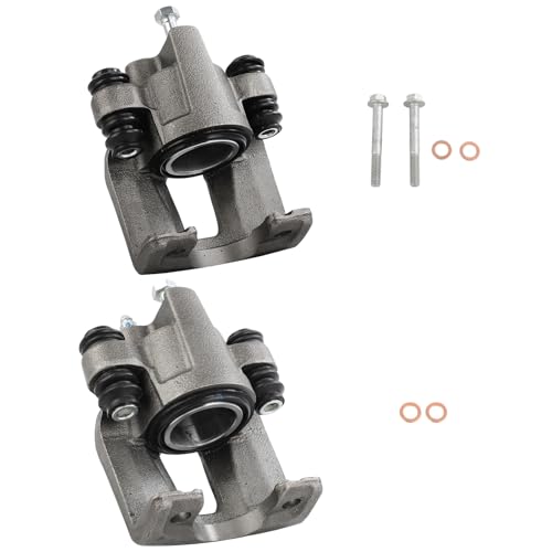 Image of 184605 184604 Rear Left & Right Disc Brake Calipers Assembly