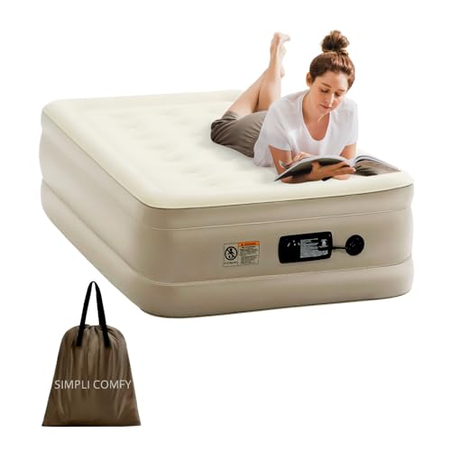 Simpli Comfy 18" Raised Twin Inflatable Air Mattress