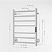 Heated Towel Rack for Bathroom Towel Warmer Racks Wall Mounted with Timer & Temperature Multi-Level Adjustments with 7 Bars for Shower Hot Tub Spa(Brushed Nickel