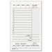 Adams Guest Check Unit Sets, 2-Part, Carbonless, White Bond/Tag, 4-1/4 x 7-1/4 Inches Detached, 250 Sets/Pack (947SWC)