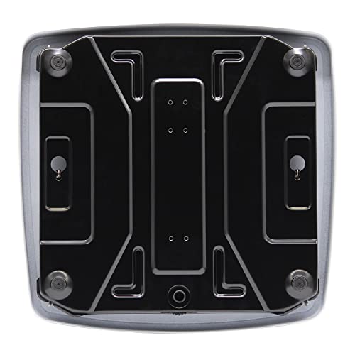 Image of Taylor Battery Free Analog Scales for Body Weight, 330LB Capacity, Easy to Read Large 4.25-inch Dial, 10.3 x 10.6-inch Vinyl Mat Platform, Black