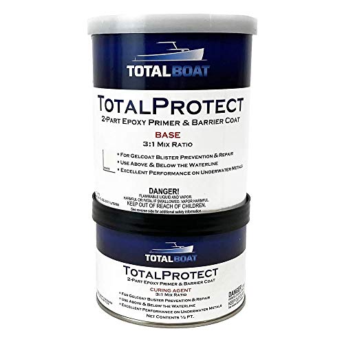 TotalBoat TotalProtect Epoxy Barrier Coat System (White, Quart)