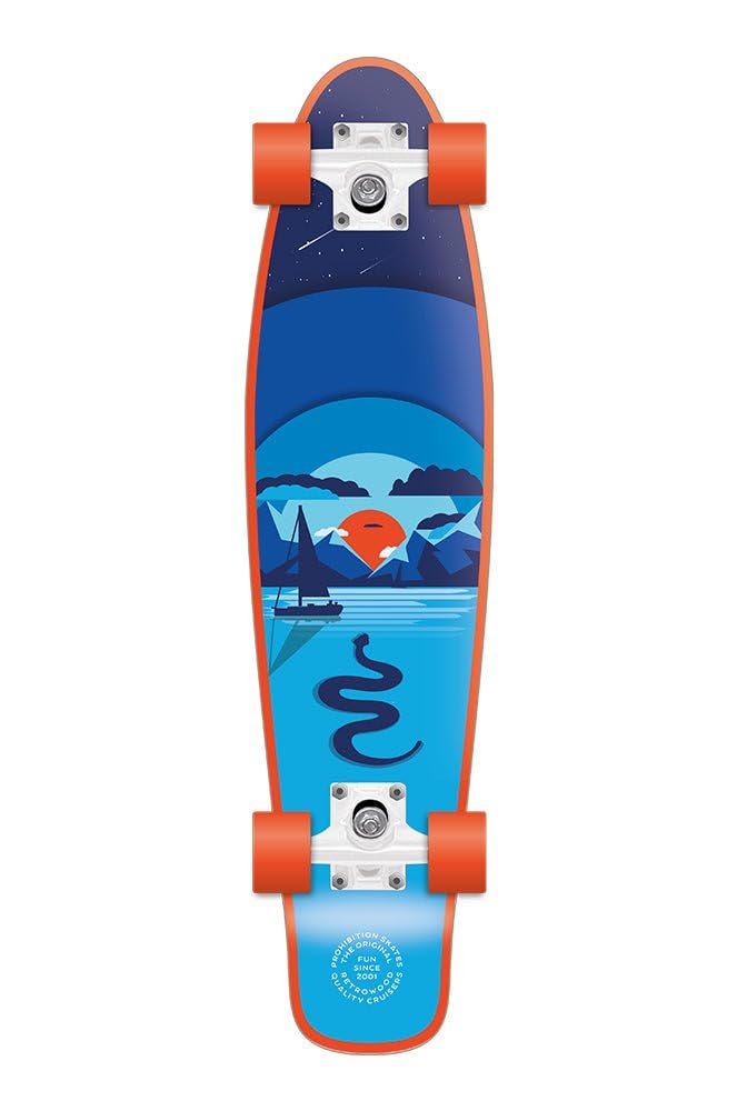 Retro Wood Cruiser - Skate Cruiser Complet