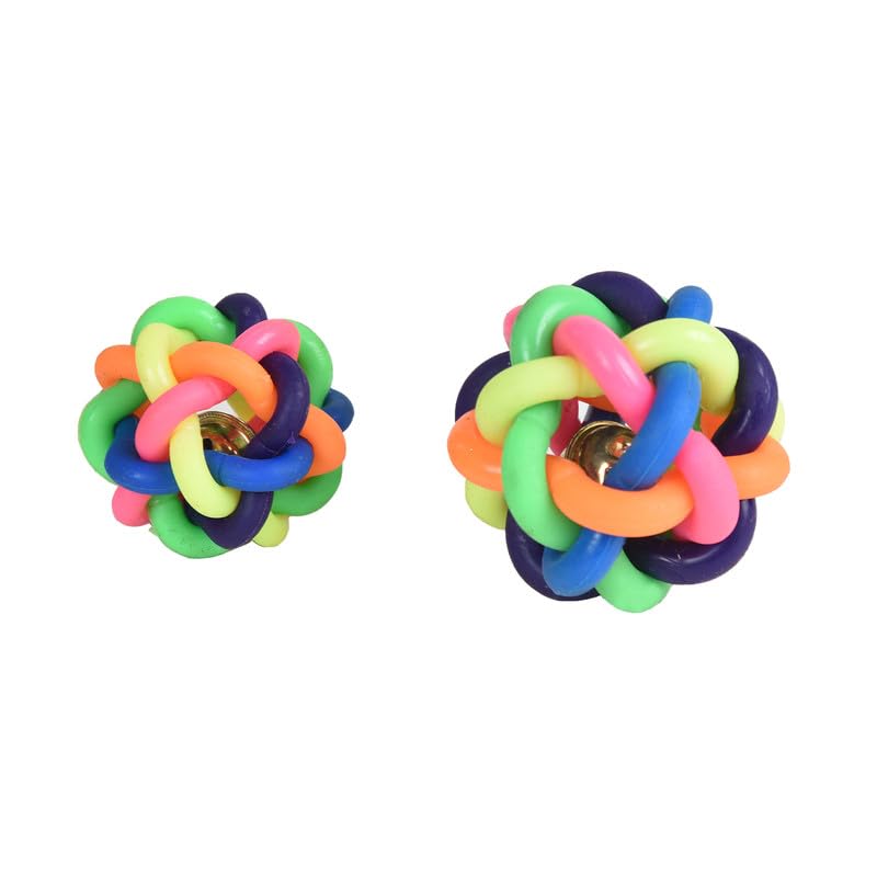 ROUTETOBUY Pets Multicolored Hole Ball Toy - Color May Vary Pack of 2 Small (B0CMZNJ216) Amazon Price History, Amazon Price Tracker