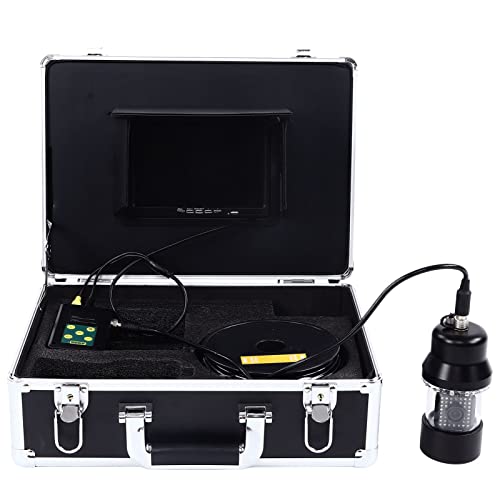 BOTEGRA Caméra de pêche, 7 réglages de Vitesse Télécommande Fish Finder Vue à 360 degrés dans Toutes Les Directions pour l'observation de la pêche pour l'aquaculture sous-Marine(#2)