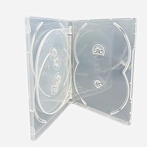Vision Media Super Clear 6-Way DVD/CD Tasche 10 Stück