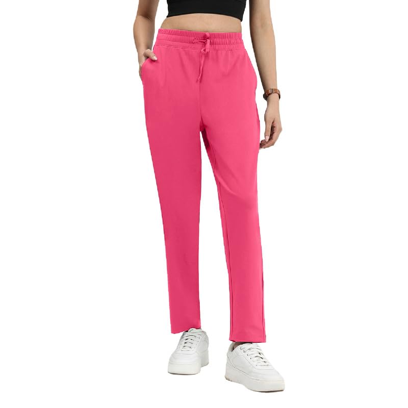 Image of BlissClub Women Mid Rise Tapered Casual Pants