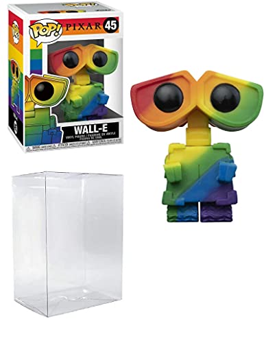 Wall-E Pride Pop #45 Disney: Pride Vinyl Figure (Bundled with EcoTek Protector to Protect Display Box)