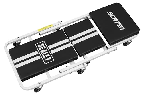Sealey Compact Mechanic's Creeper/Seat - 6 Wheels - SCR791