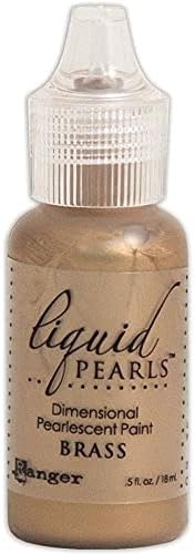 Liquid Pearls Glue/Brass .5oz