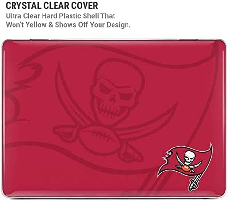 Skinit Case + Skin Compatible with MacBook Air 13in (2020) - Officially Licensed NFL Tampa Bay Buccaneers Double Vision Design