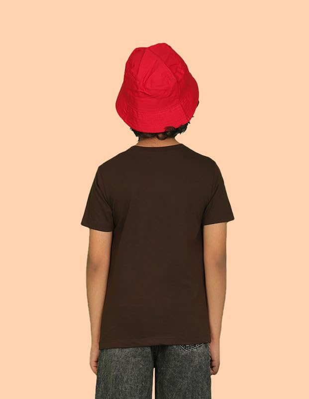 Image of Nusyl Boys Half Sleeves Solid T-Shirt for Kids | Soft Cotton Blend | Comfortable Regular Fit | Casual 2-16 Years | Multiple Colors & Pack Options