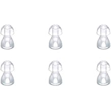 6pcs/lot Hearing Aid Ear Tips Silicone Ear Plugs Dome Replacement Earbuds for BTE, ITE, Pocket Hearing Aid Small   8mm