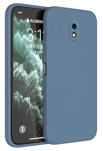 Topme Funda para Samsung Galaxy J3 2017 (5' Inches) Carcasa Caja Case Estuche, Funda Protectora de Piel de Silicona TPU - Lavanda Gris