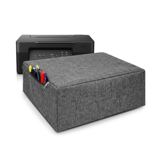 Image of Alifiya Dust Proof Washable Printer Cover for Canon Pixma G3730 All-in-one Inktank - Grey