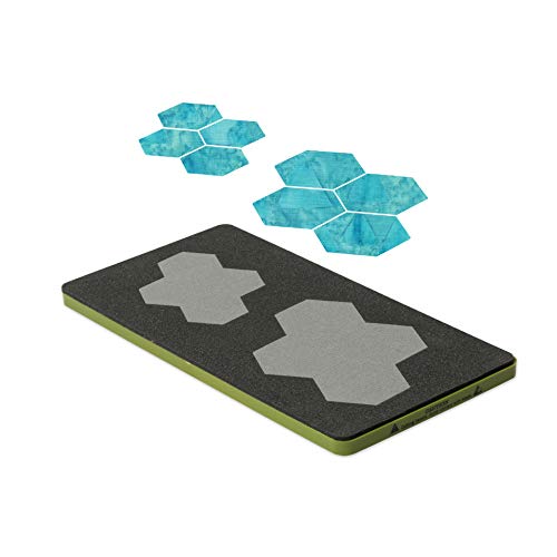 AccuQuilt 55422 English Paper Punch Piecing Hexagon 1 Inch / 2.5 CM Finished Sides