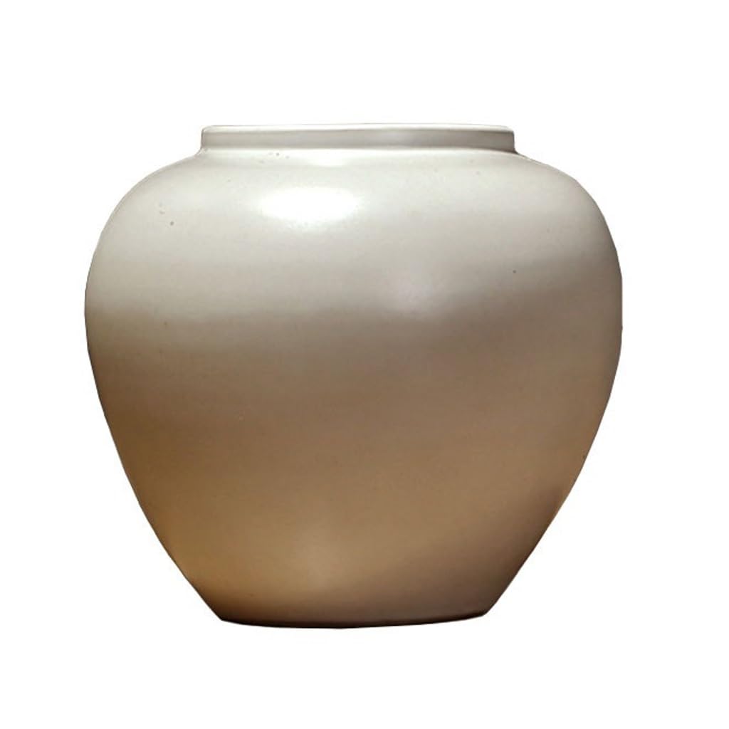 Home Vases Ceramic Vase Simple Living Room Home Furnishing Desktop Dried Flower Arrangement Decoration Retro High Temperature Porcelain Indoors Decor