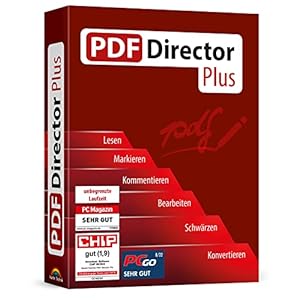 PDF Director Plus – PDFs einfach bearbeiten, konvertieren, kommentieren, schwärzen, erzeugen – Formulare erstellen und ausfüllen für Windows 11, 10, 8.1, 7
