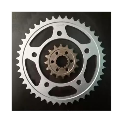 Pignons avant arrière moto 525 16T 43T CB919F kit chaîne