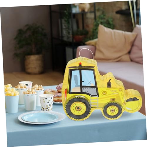 Pinata de camion Cabilock avec masque pour décoration anniversaire de construction