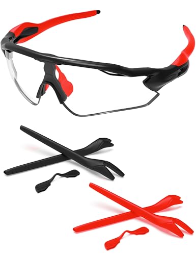 Image of Replacement Nose Pads & Ear Socks Rubber Kits for Oakley Radar EV Path OO9208 / Radar EV Pitch OO9211 Sunglass
