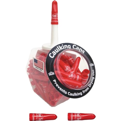 CAULKING CAP VINYL RED (A)