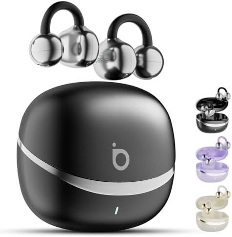 Basike Fone de Ouvido Esportivo Bluetooth 5.4, Som Estéreo Hi-Fi,...