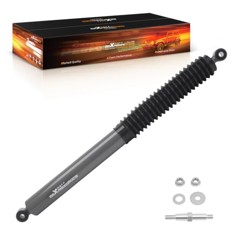 4WD - Intermittent Steering Oscillation - 2017-2021 Ford F-Super Duty 7 maXpeedingrods Steering Stabilizer for F-250 F-350 F-450 F-550 4WD 11-24