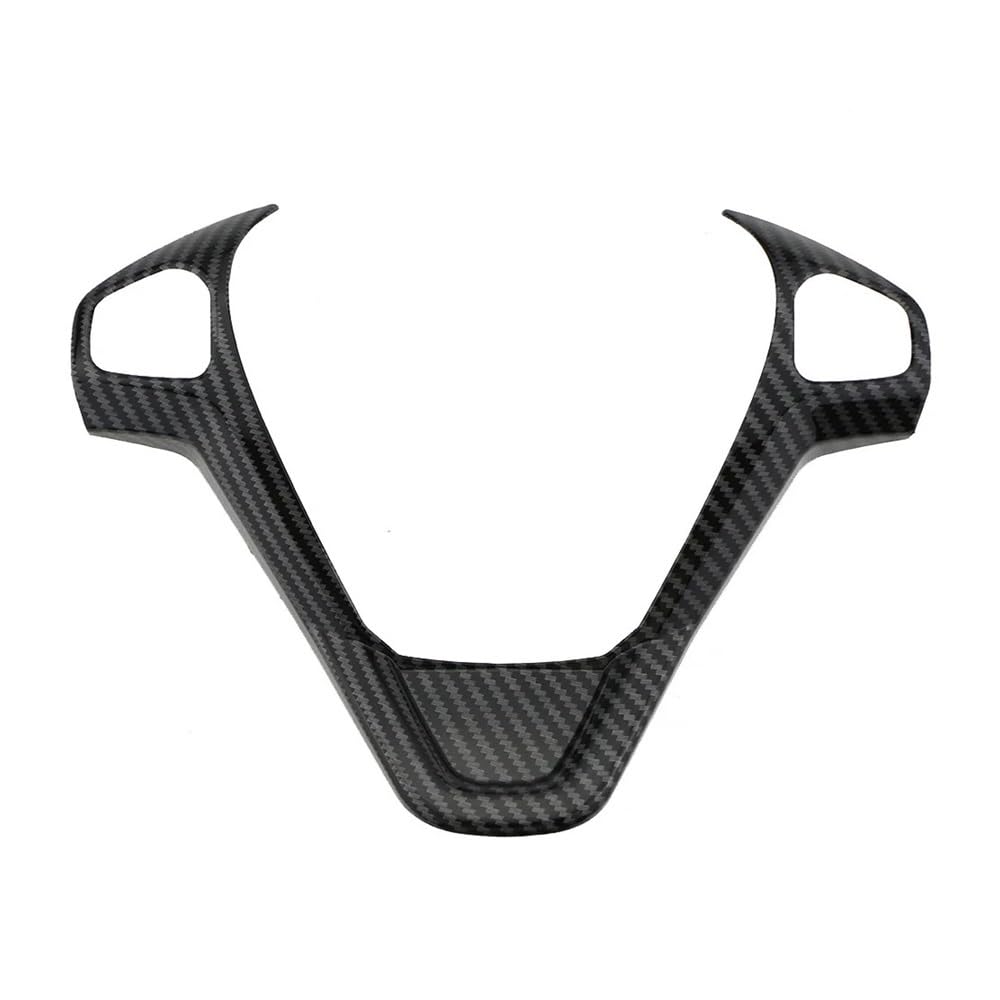 Steering Wheel Button Trim Car Accessories for Fiesta MK7 2009-2017 for Ecosport 2012-2017 Steering Wheel Panel Decoration Cover Trim Stickers