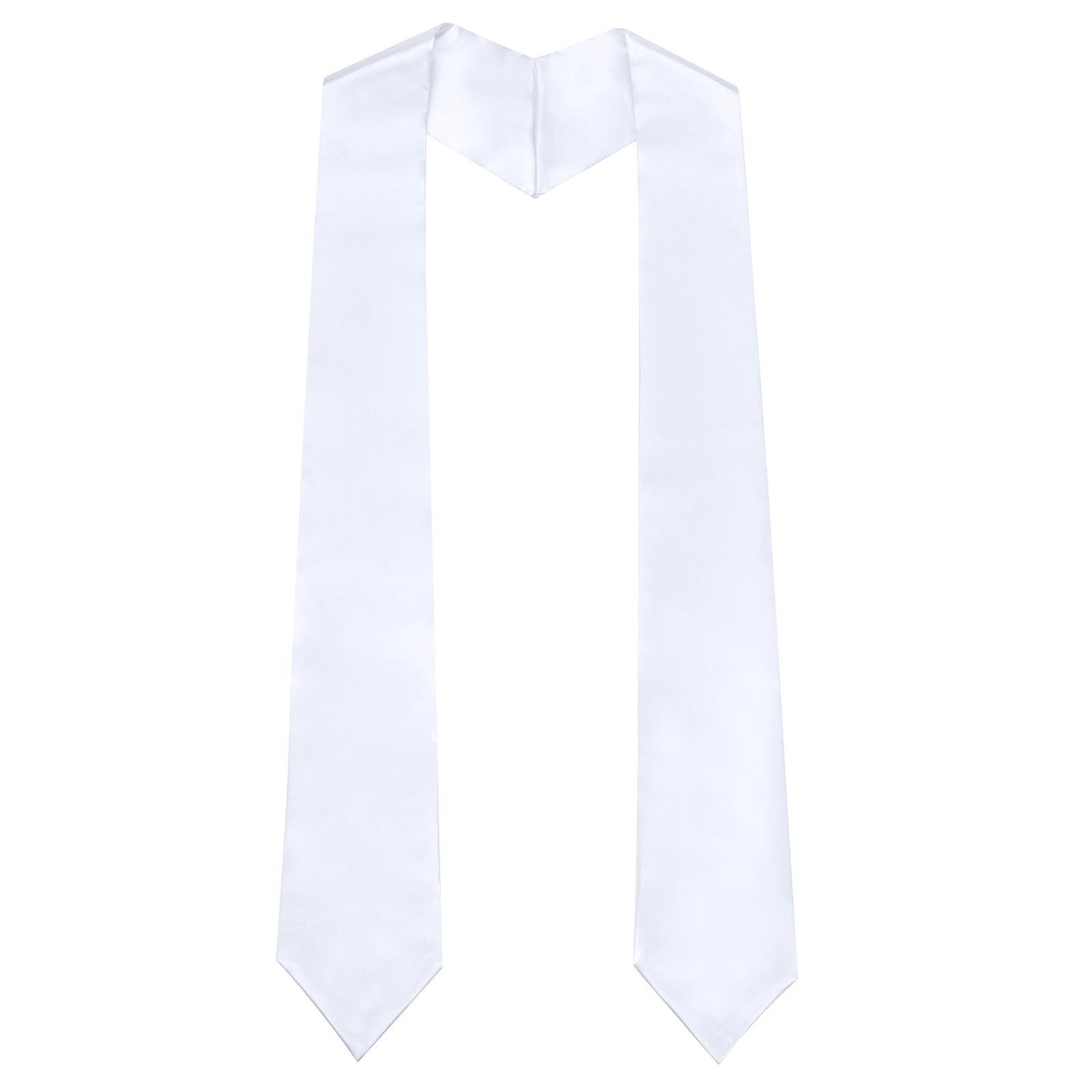 GHGMAO Plain Graduation Stole for Unisex Adults, Graduation Sash Honor Stoles for Academic, 60" / 72" Long, 13 Colors