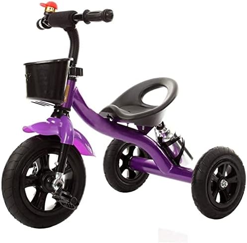 Stroller Wagon Training Bike Trike Kids’ Tricycles Children’s Tricycle Children’s Tricycle 3 Wheel Bicycle Multicolor for 1 2 3 4 5 6 Year Old Boy and Girl Indoor and Outdoor with Storage Box and Cup