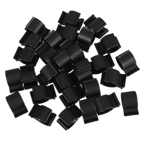 Homoyoyo 30個 クレンジングオイル対応漏れ防止プラスチックボトルポンプロッククリップ 簡単装着でローション シャンプーディスペンサーに