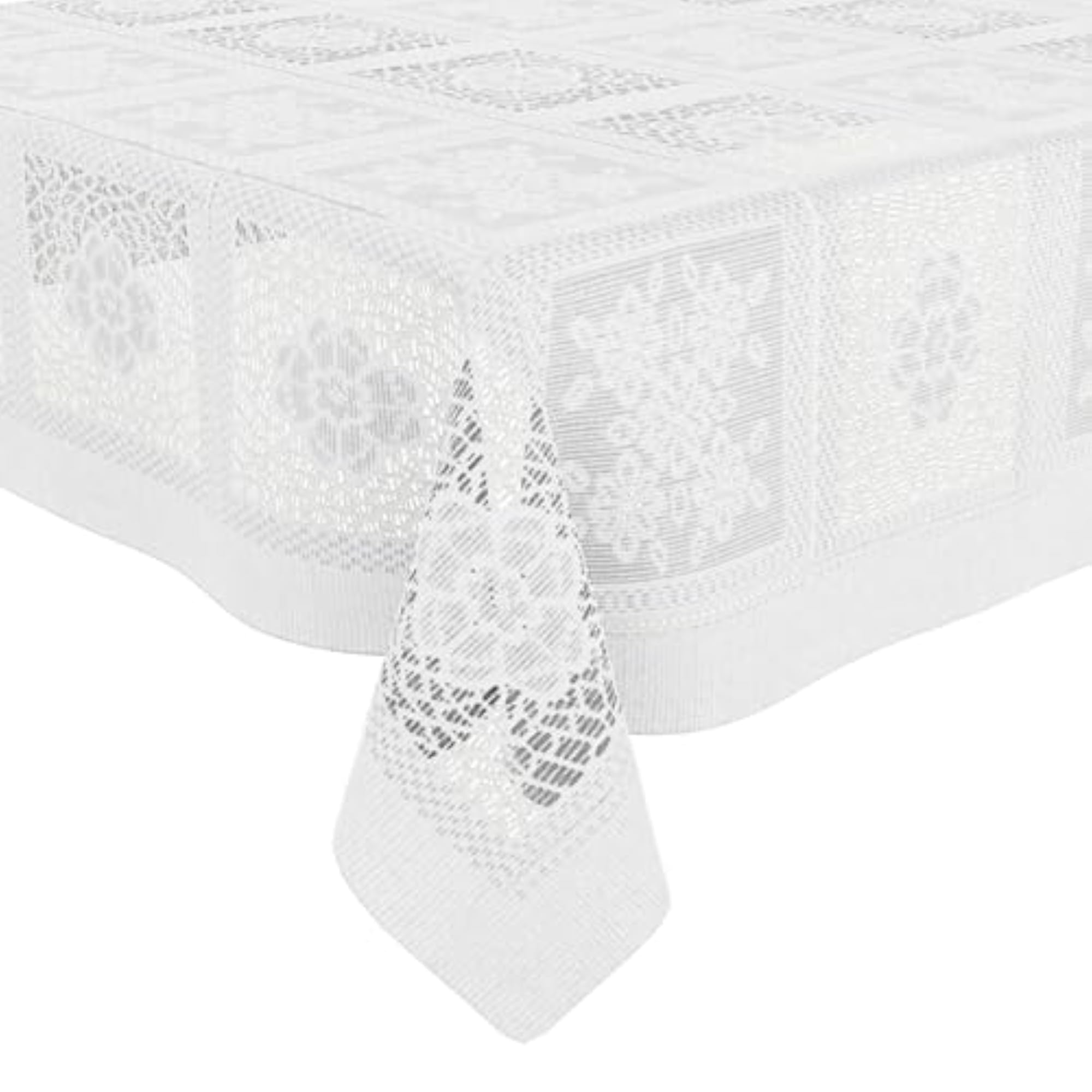 Center Table Cover, 40x60 Inch, Net Table Cloth for Home Decor