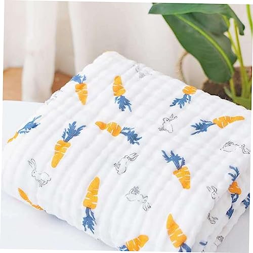 Toddmomy 1Pc Baby Gaas Badhanddoek Pluche Worp Dekens Baby Inbakeren Hooded Baby Handdoeken Baby Ontvangst Deken Hooded Badhanddoeken Voor Baby'S Baby Bad Baby Inbakeren Deken Bad Levering - Afbeelding 4