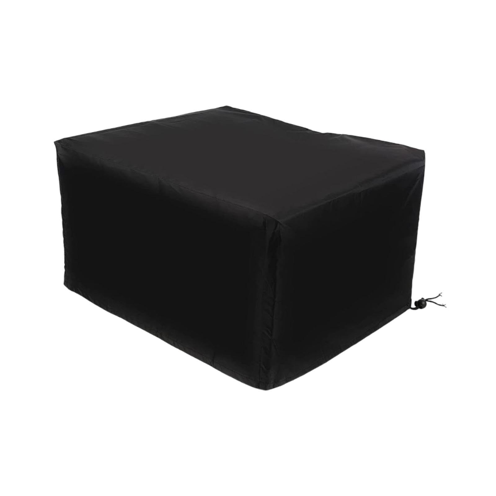 UJEAVETTE 3D Printer Dustproof Waterproof Cover Lightweight Accessory Protective Cover Black 45x40x25cm-image-0