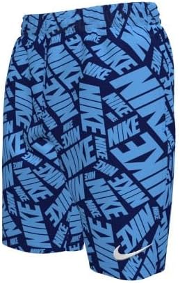 Boys' Nike 7" Tossed Block Volley Swim Shorts