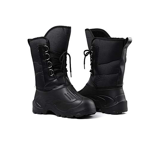 ZFKH Stivali da Trekking da Uomo Stivali Invernali...
