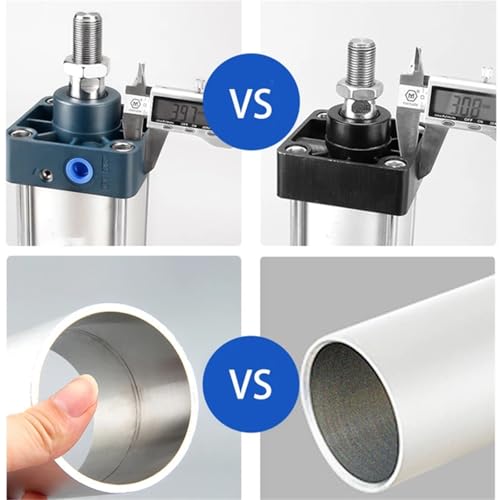Vérin pneumatique SC double effet résistant aux pertes de pression - 6