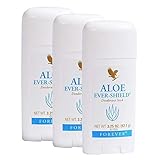 Forever Living Aloe Ever Shield Deodorant, 3 pack (3 x 3.25 oz)
