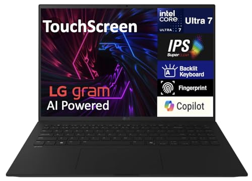 Image of LG gram Ultra-Light Laptop 17.0 inch Touchscreen IPS WQXGA Display | Intel Ultra 7-258V, 32GB LPDDR5X, 2TB SSD, Intel Arc 140V, Backlit KB, Thunderbolt 4, WiFi 7, Windows 11 Pro w / DKZ Hub