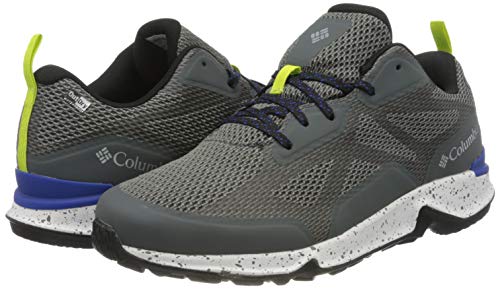 Columbia Men's Vitesse Outdry Sneaker, Graphite/Cobalt Blue