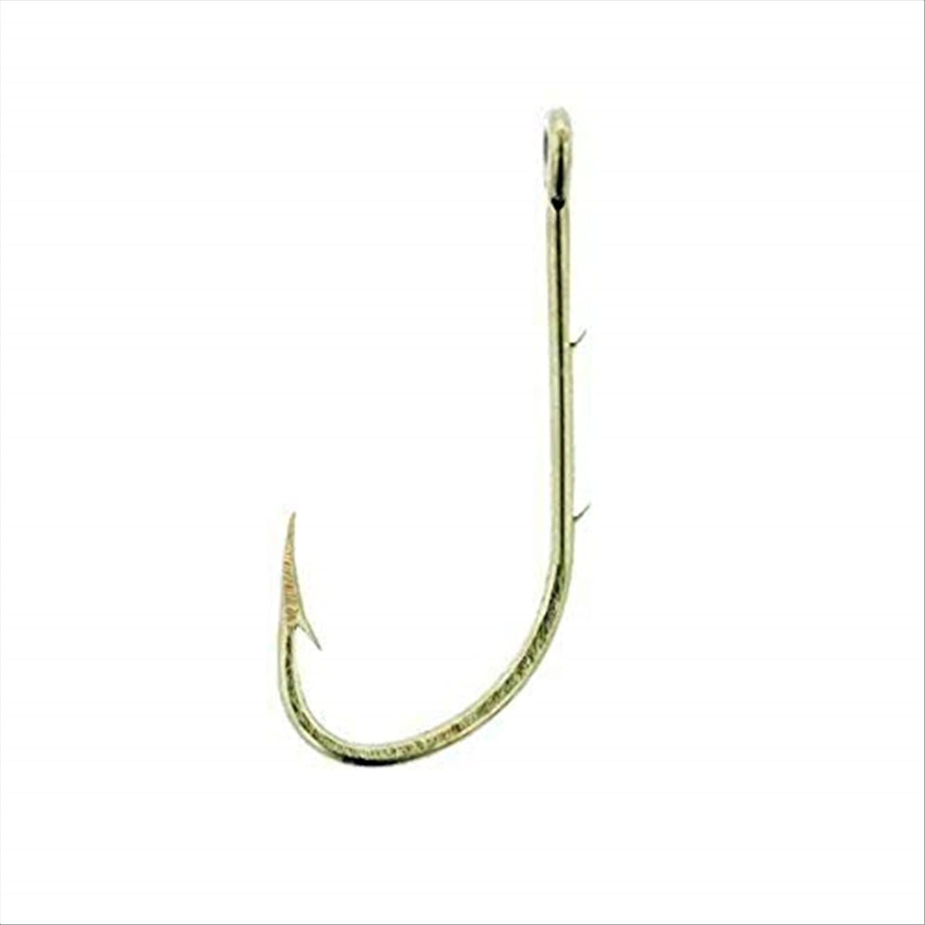 Eagle Claw 186AH-8 Classic Hooks, 10-Pack, Sz8, Bronze Baitholder