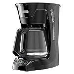 BLACK+DECKER 12-Cup* Programmable Coffeemaker, Black