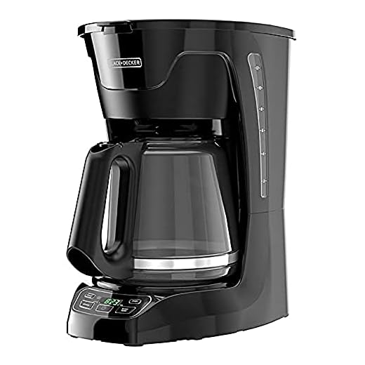 BLACK+DECKER 12-Cup Programmable Coffeemaker