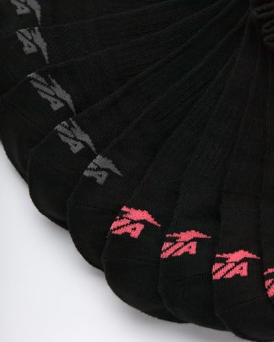 Image of Avia Women's Athletic Low Cut Socks - 10 Pack Performance Stretch Cushioned Ankle Socks for Running and Workout (4-12)