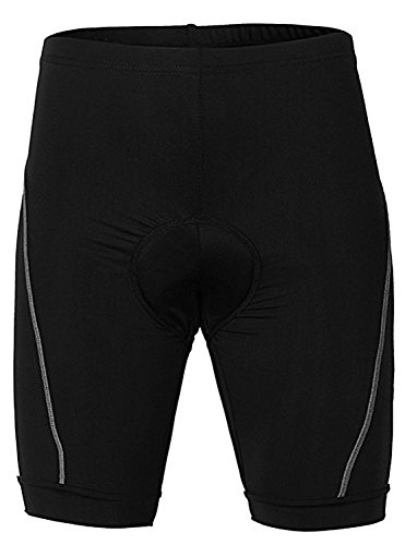 ZITY Cycling Shorts Men's 3D Padded Bike Shorts Black X-Large - Thumbnail 2