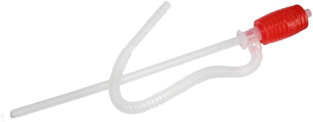 FRFJY Liquid/fuel Transfer Siphon Pump - Large Squeezing Syphon For Lawn Mowers Manual Pumping Petrol, Water, Alcohol And More