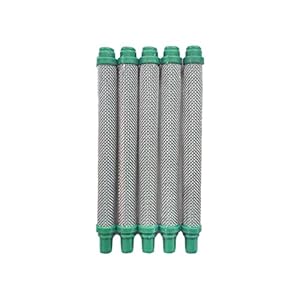 5 stks 30 Mesh Airless Spray Gun Filter Elementen Wagner Airless Paint Spray Gun, 304 Roestvrij staal, Groen…