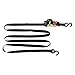 DC Cargo Mall Auto Retractable Ratchet Straps (2-Pack) 1” x 10ft, Heavy Duty, 1,209lb Break Strength – Tie Down Straps for Cargo, Truck, Trailer, Motorcycle, Boat