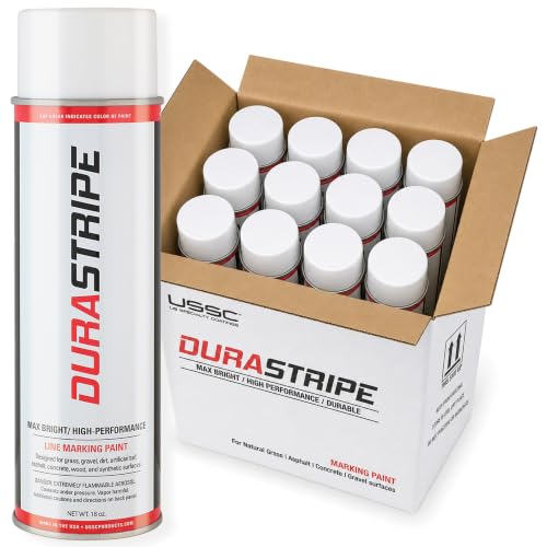 Image of Athletic Field Marking Paint (White) 12-18oz Cans Per Case